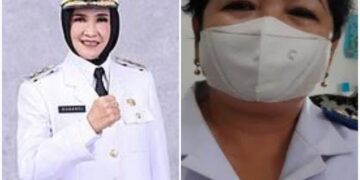 Keterangan Foto: Plt Walikota Pematangsiantar Dr.susanti dan Plt Kadishub Pematangsiantar Dra Kartini Batubara(Kanan/ist)