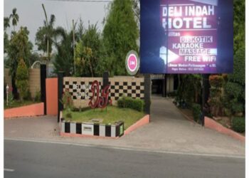 Foto: Hotel Deli Indah yang dikabarkan Tunggak Pajak
