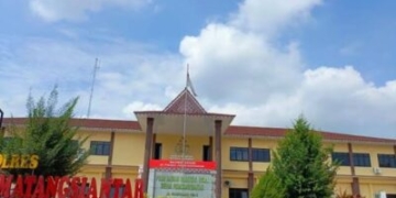 Teks Foto: Gedung Polres Pematangsiantar