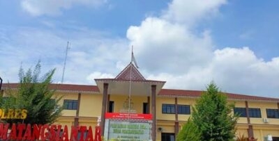 Teks Foto: Gedung Polres Pematangsiantar