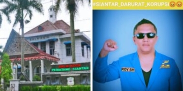 Ket foto: Kolase foto, Roy Yanto Simangunsong SH dan Balai Kota Pematangsiantar(Ist)