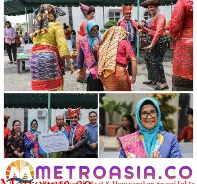 Wali Kota dr Susanti Hadiri Pesta Panen/Kerja Rani GBKP dan Serahkan Bantuan Mobiler