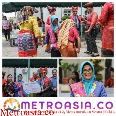 Wali Kota dr Susanti Hadiri Pesta Panen/Kerja Rani GBKP dan Serahkan Bantuan Mobiler