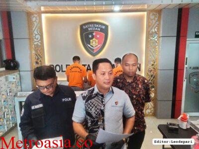 Mantap!! Satreskrim Polrestabes Medan Tembak Tiga Tersangka Komplotan Curanmor