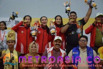 Aceh Sabet Emas Nomor Double Event Cabor Sepak Takraw PON