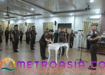 Kajati Sumut Lantik Asisten, 4 Kajari dan Koordinator,Ini Pesannya