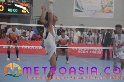Tim Sepak Takraw Jakarta dan Sulsel Berpeluang Lolos ke Semifinal PON XXI Aceh-Sumut