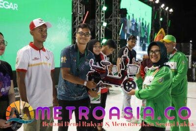 Wali Kota dr Susanti Menghadiri Upacara Pembukaan PON XXI Tahun 2024 Wilayah Sumut