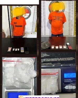 Komitmen Berantas Narkoba, Polres Simalungun Ciduk Bandar Narkoba Hingga ke Medan Tuntungan, BB 34,96 Gram Sabu