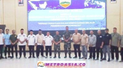 Ketua KSJ Provinsi Hadiri Sosialisasi Kodam 1/BB Bersama Komunitas Sosial Sumut
