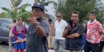 Keterangan : Oknum Pelaku Pemukulan Diduga yang mengaku Satgas Mafia Tanah Bareskrim Polri. (Ist)