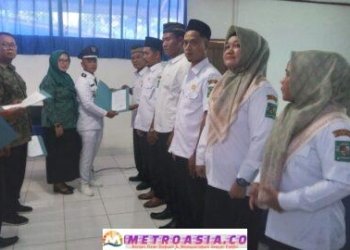 Pangulu Serapuh Melantik 8 Perangkat Nagori, 1 Orang Tidak Hadir