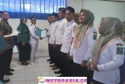 Pangulu Serapuh Melantik 8 Perangkat Nagori, 1 Orang Tidak Hadir