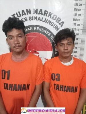 Dua Tersangka Narkoba Diamankan Dari Warung Tuak, Ada 1,67 Gram Ada Sabu