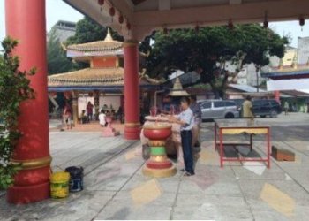 Polres Kawal Pelaksanaan Sembayang, Perayaan Hari Raya Imlek di Simalungun Berlangsung Aman Dan Kondusif