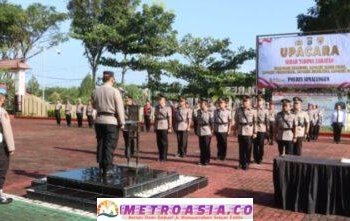 Polres Simalungun Adakan Sertijab, 5 Pejabat Utama Dilantik
