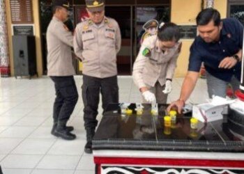 Puluhan Polres Simalungun Jalani Pemeriksaan Dan IMT