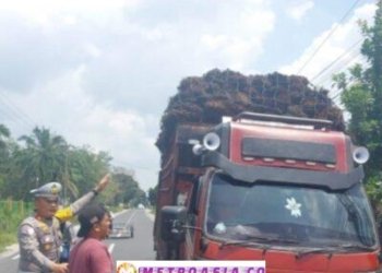OPS Keselamatan Toba,Kasat Lantas Simalungun Tegaskan Pengawasan Tegas Truk ODOL