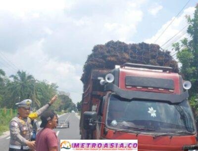 OPS Keselamatan Toba,Kasat Lantas Simalungun Tegaskan Pengawasan Tegas Truk ODOL