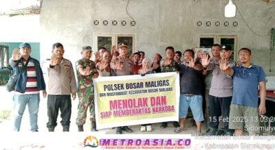 Polres Simalungun Menggelar Sosialisasi Anti Narkoba dan Balap Liar