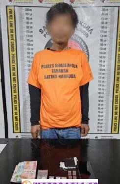 Warga Sibuntuon Penyimpan Narkoba di Gang Masjid Kelurahan Martoba Diciduk Sat Narkoba Simalungun