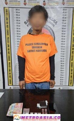 Warga Sibuntuon Penyimpan Narkoba di Gang Masjid Kelurahan Martoba Diciduk Sat Narkoba Simalungun