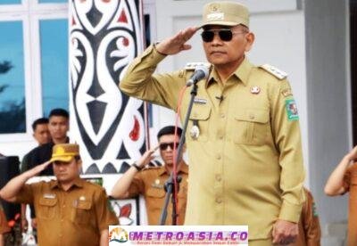 Apel Gabungan Perdana, Bupati Simalungun H Anton Achmad Saragih Ajak ASN Saling Bahu Membahu