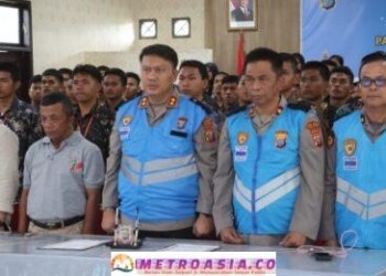 Polres Simalungun Gelar Pakta Integritas Dan Pengambilan Sumpah Seleksi Penerimaan Anggota Polri