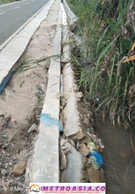 Pengerjaan Proyek Dinas PUPR Provinsi di Simalungun Bobrok, Diduga Akibat Kurang Pengawasan Dari Dinas