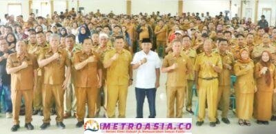 Bupati Simalungun Ajak Perangkat Nagori Wujudkan Semangat Baru Menuju Simalungun Maju