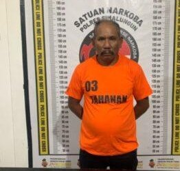Jurleha, Pengedar Ganja di Sidasuhut Kelurahan Girsang Sipangan Bolon Ditangkap Polisi