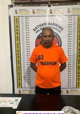Jurleha, Pengedar Ganja di Sidasuhut Kelurahan Girsang Sipangan Bolon Ditangkap Polisi
