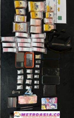 50,78 Gram Sabu Dari Tebing Tinggi Diamankan Oleh Polres Simalungun, 4 Orang Ditangkap