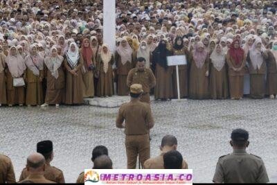 Apel Perdana Bersama ASN, Bupati Aceh Timur Tekankan Kedisiplinan Dan Instruksikan Pencairan THR