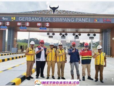 Bupati Simalungun Tinjau Pembangunan Tol Sinasak – Simpang Panei