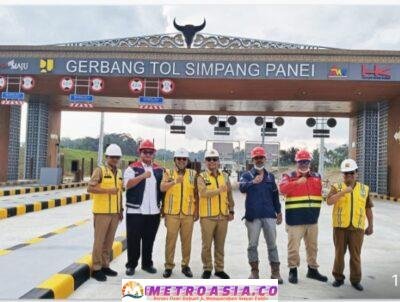 Bupati Simalungun Tinjau Pembangunan Tol Sinasak – Simpang Panei
