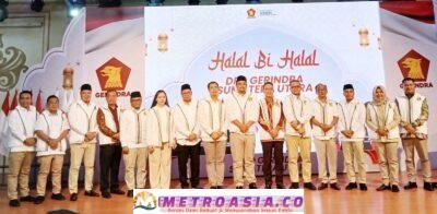 Menghadiri Halalbihalal Partai Gerindra, Pemkab Simalungun Siap Berkolaborasi Dengan Pemprovsu