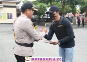 Ungkap Kasus 1Kg Sabu, Kasat Intelkam Dan Jajaranya Mendapat Penghargaan