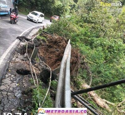 Polres Simalungun Menghimbau, Waspada Lokasi Longsor Dan Pohon Tumbang di Sibaganding