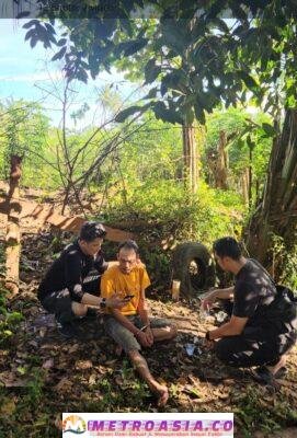 Lagi Asik Konsumsi, Pengedar Narkoba di Perlanaan Digrebek Sat Narkoba Simalungun