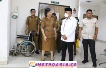 Sidak Di RSUD Perdagangan, Bupati Tekankan Jaga Kebersihan Lingkungan dan Mutu Pelayanan Kesehatan