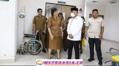 Sidak Di RSUD Perdagangan, Bupati Tekankan Jaga Kebersihan Lingkungan dan Mutu Pelayanan Kesehatan