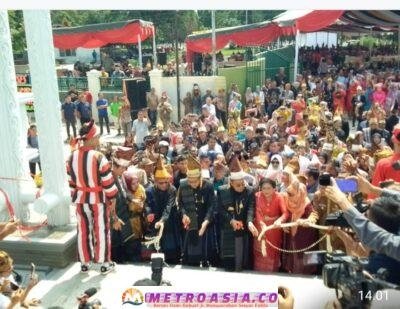 Simbol Penghargaan Kepada Raja Siantar, Tugu Raja Sangnaualu Diresmikan