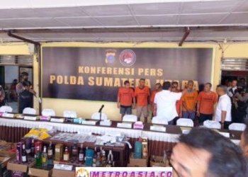 Polda Sumut Ungkap 101 Kasus Narkoba dan Miras Ilegal di Pematangsiantar dan Simalungun