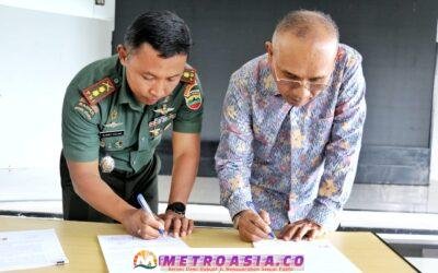 Mempercepat Pencapaian Pembangunan Jalan Dan Jembatan di Simalungun, Bupati Tandatangani Nota Kesepakatan dengan Dandim 0207/Sml