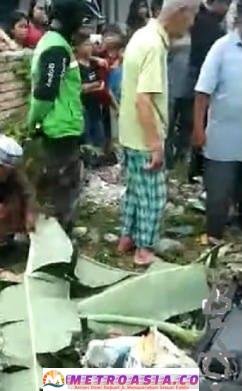 Seberangi Rel Kereta Api, Pengendera Sepeda Motor Tewas Disambar Kereta Api