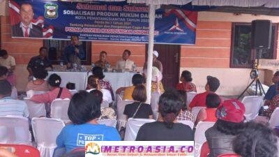 Anggota DPRD Siantar Dari Fraksi Demokrat Melaksanakan Sosper di Siopat Suhu