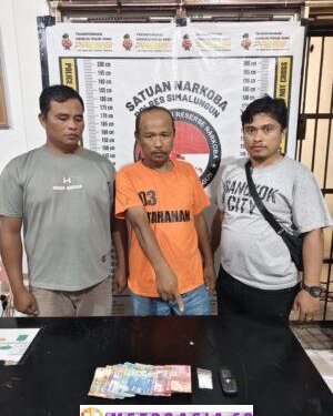 Suriadi Alias Contong Dengan Barbut Sabu 32 Gram Ditangkap Polsek Tanah Jawa