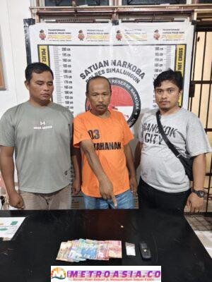 Suriadi Alias Contong Dengan Barbut Sabu 32 Gram Ditangkap Polsek Tanah Jawa