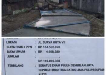 Skandal Jalan Rabat Beton di Nagori Rambung Merah: Pertanda Buruk Tata Kelola Keuangan Desa?